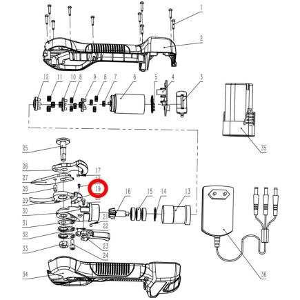PLACA APERTURA DE TIJERA GY 28PS GOOD YEAR