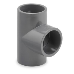 TE PVC Igual 90 Hembra