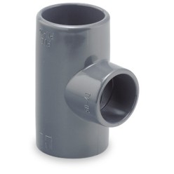 TE PVC Reducida 90 Hembra