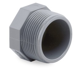 Tapon PVC Roscado Macho