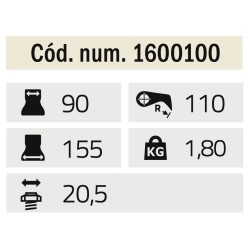 Martillo Trituradora NOBILI AGRATOR JONUES WILLIBALD - MBRV2 2