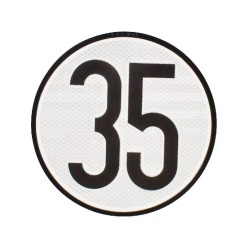 Señal de limitacion de velocidad 35 km/h BL35ES