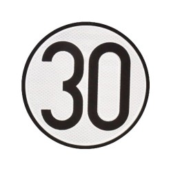 Señal de limitacion de velocidad 30 km/h BL30ES