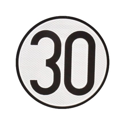 Señal de limitacion de velocidad 30 km/h BL30ES