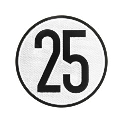 Señal de limitacion de velocidad 25 km/h BL25ES
