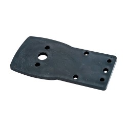 SOPORTE RECTO PLASTICO FLEXIBLE PILOTO CUADRADO