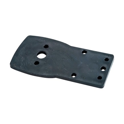 SOPORTE RECTO PLASTICO FLEXIBLE PILOTO CUADRADO