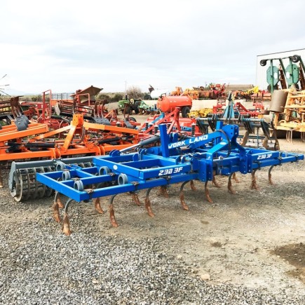 CULTIVADOR 4,60 METROS PLEGABLE CON RODILLO DE ANILLAS WORKLAND