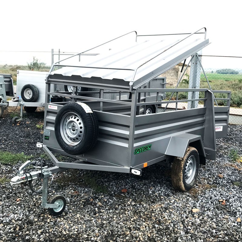 REMOLQUE GANADO PARA COCHE SPEEDREM CON RAMPA