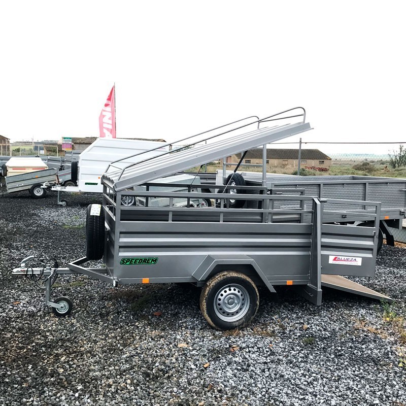REMOLQUE GANADO PARA COCHE SPEEDREM CON RAMPA