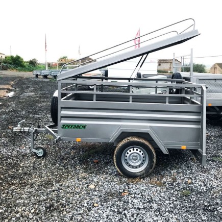 REMOLQUE GANADO PARA COCHE SPEEDREM CON RAMPA