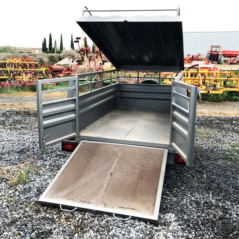 REMOLQUE GANADO PARA COCHE SPEEDREM CON RAMPA