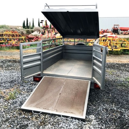 REMOLQUE GANADO PARA COCHE SPEEDREM CON RAMPA