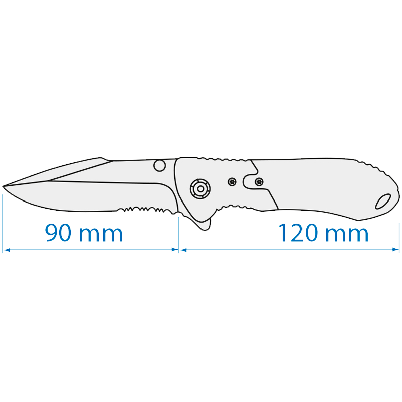 NAVAJA CON MUELLE DE BLOQUEO KINGTONY