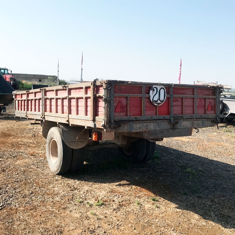 REMOLQUE AGRICOLA 1 EJE - 7000 kg